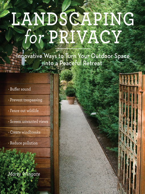 Title details for Landscaping for Privacy by Marty Wingate - Wait list